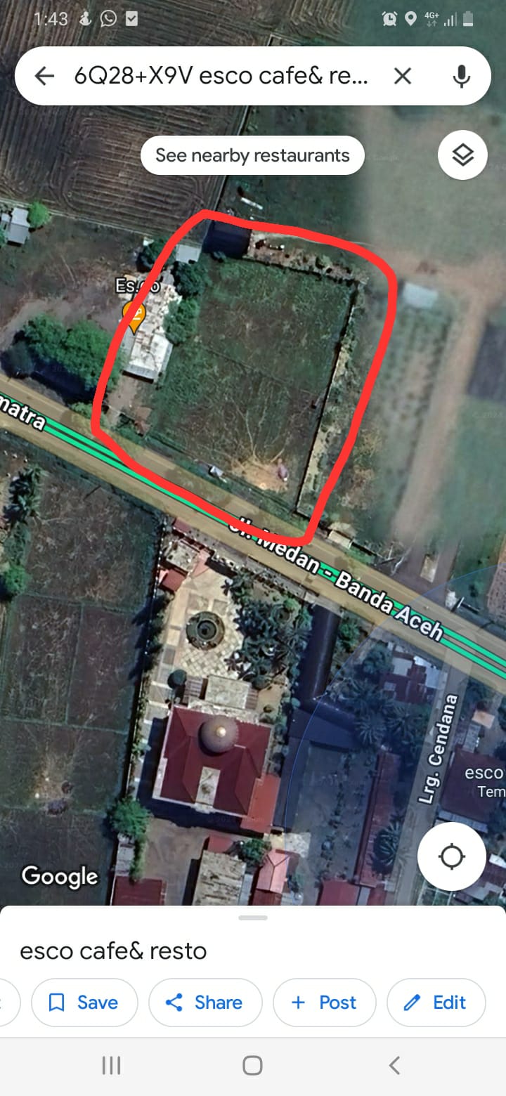 Dijual - Tanah Kosong (Bireun - Prov. Aceh)
