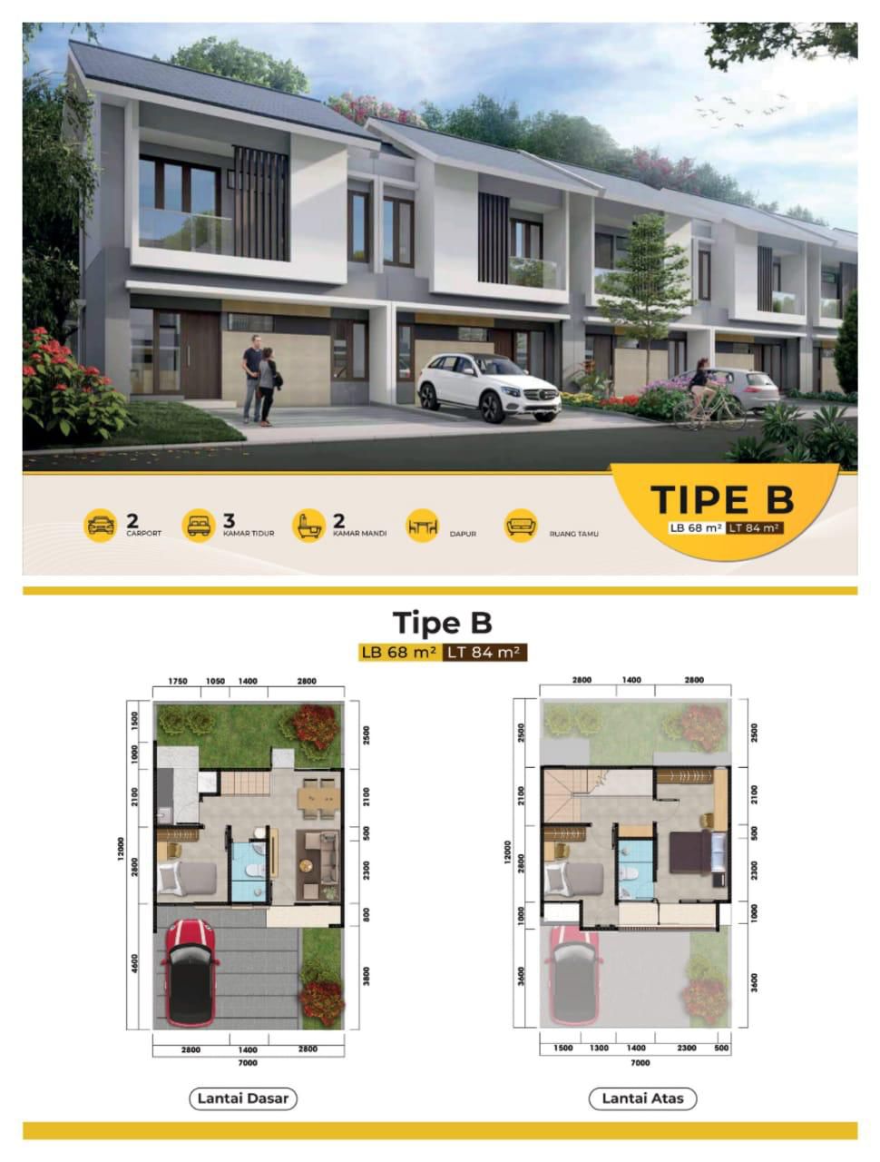 RUMAH DI PERUMAHAN PERMATA CIMANGGIS DEPOK