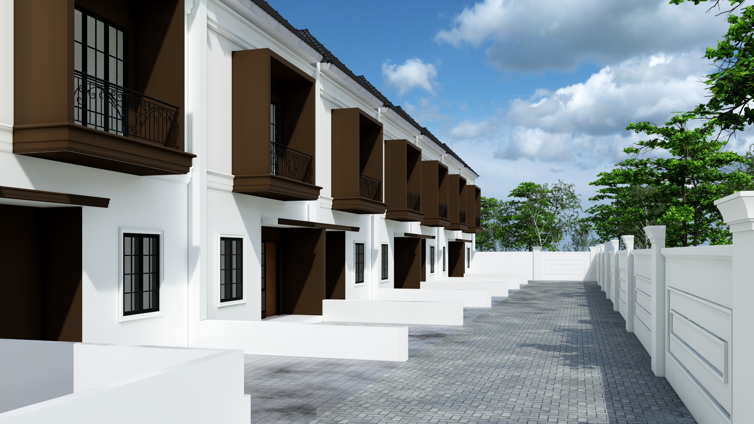 rumah baru 2 lantai dijual harga promo dimedan denai