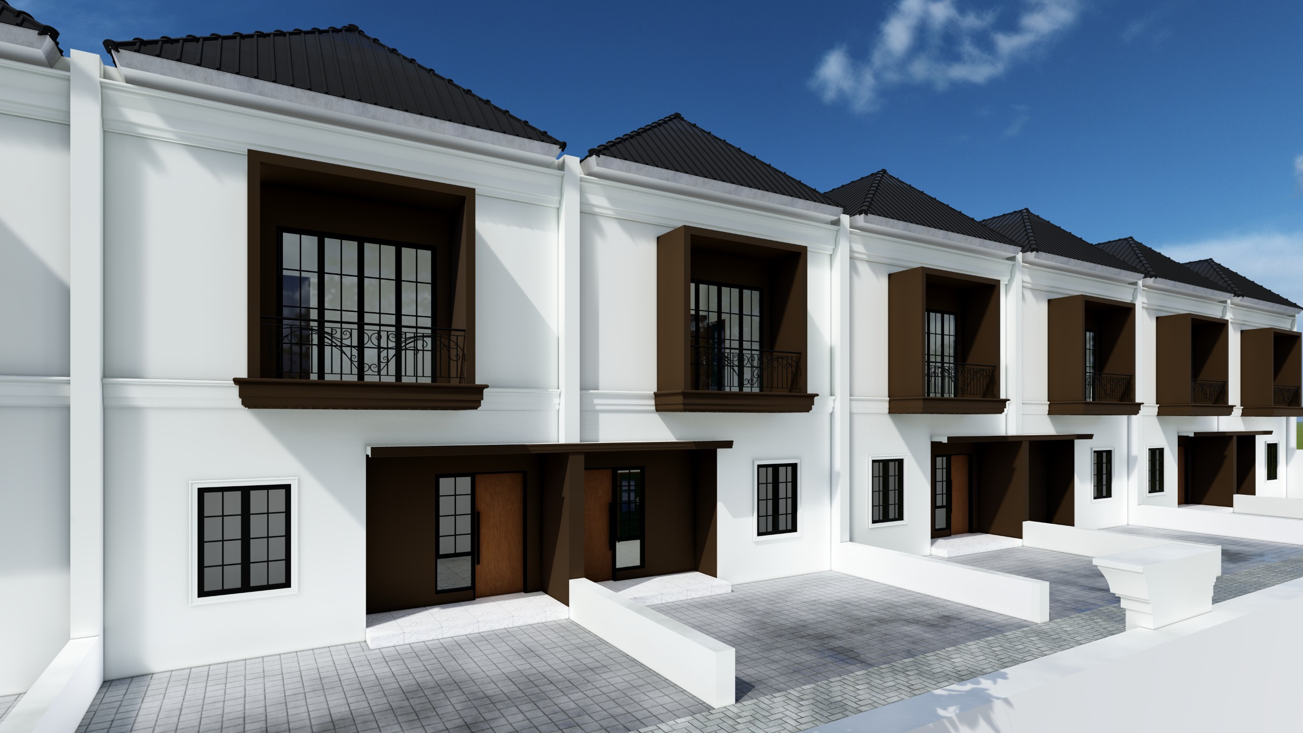 rumah baru 2 lantai dijual harga promo dimedan denai