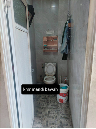 Dijual BU ruko Rawa Selatan, Johar Baru, Jakarta Pusat