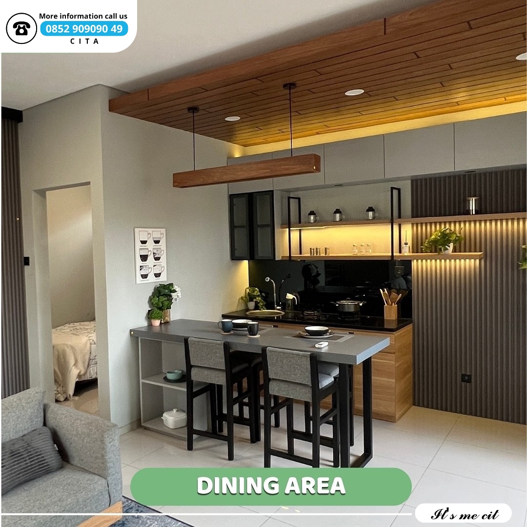Golden Triangle Location – Rumah Modern Tropis DP 30 Juta"