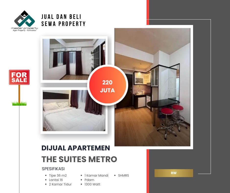 Apartement The Suite Metro Buahbatu– Siap Tempati, Harga Kompeti