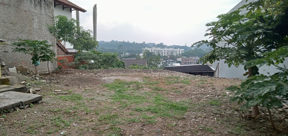 Kavling 530 m2 SHM Muka 14 meter di Resort Dago Pakar Bandung