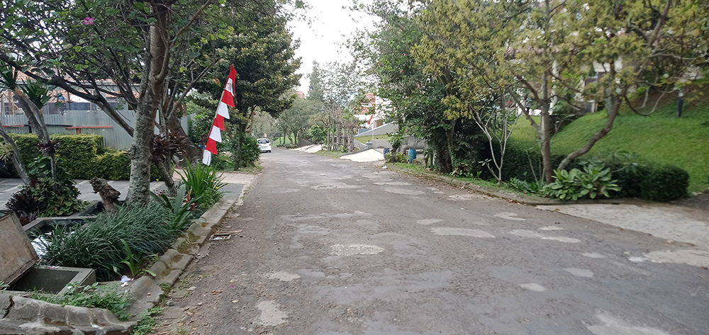 Kavling 530 m2 SHM Muka 14 meter di Resort Dago Pakar Bandung