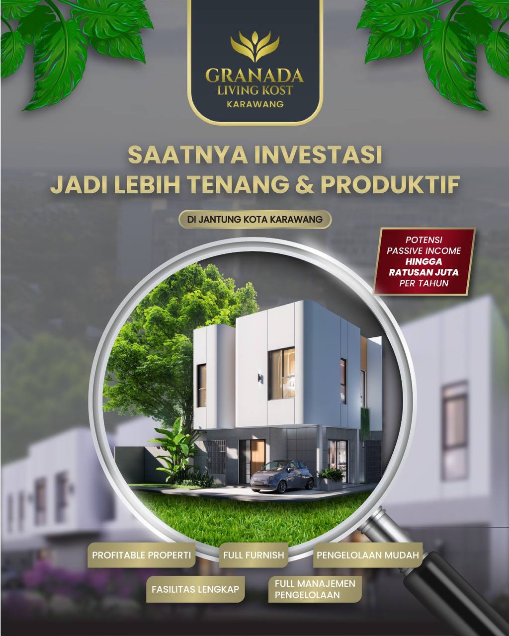 Bisnis Auto Cuan Rukos Dekat Kampus dan Pusat Bisnis