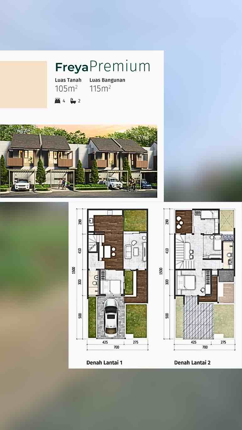 Rumah bagus Summarecon bandung cluster Flora