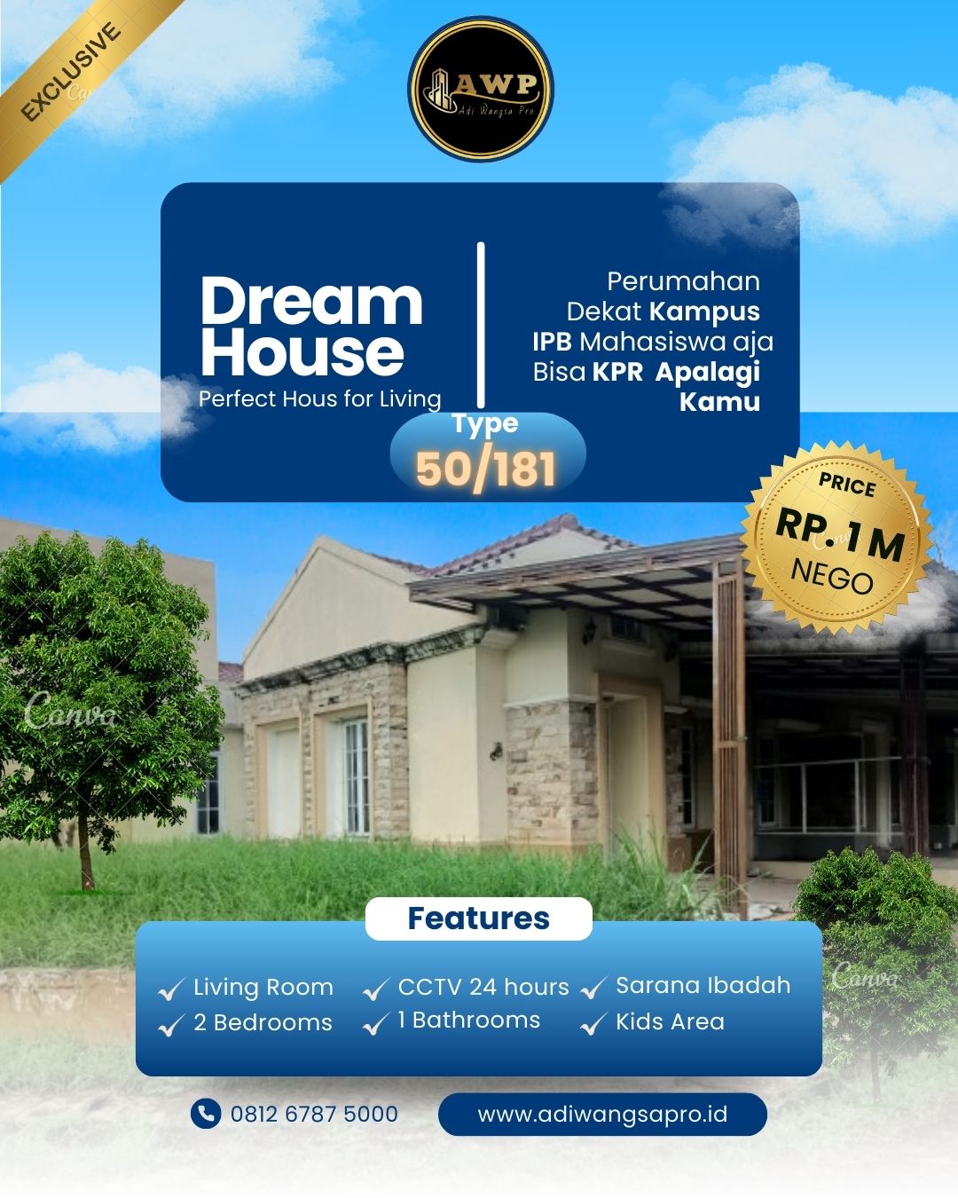 Di Jual Rumah Siap Huni Di Wartawangsa Residence Nego Sampai Dea