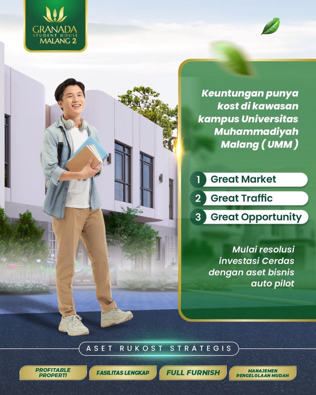 Investasi Cerdas dari Rumah Kos di Kota Pendidikan