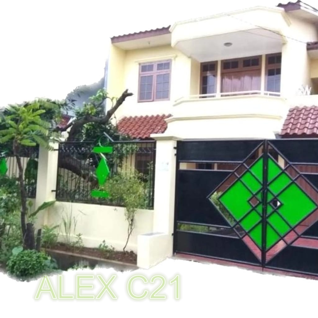 Rumah 2 lantai (cluster one gate system) di Pondok Kelapa
