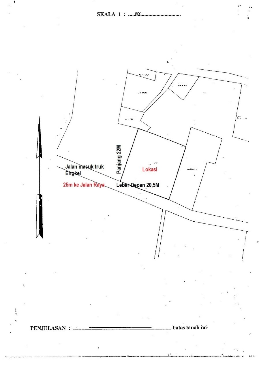 Dijual tanah hunian bonus rumah di Cibubur, Ciracas, Jakarta