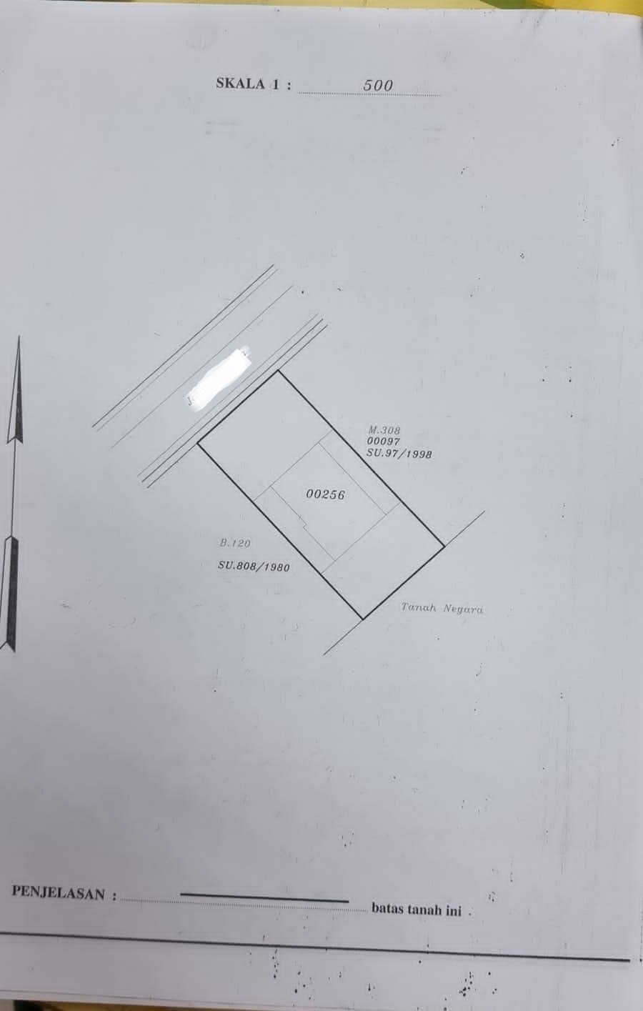 Dijual tanah hunian di Menteng, Pegangsaan, Jakarta Pusat