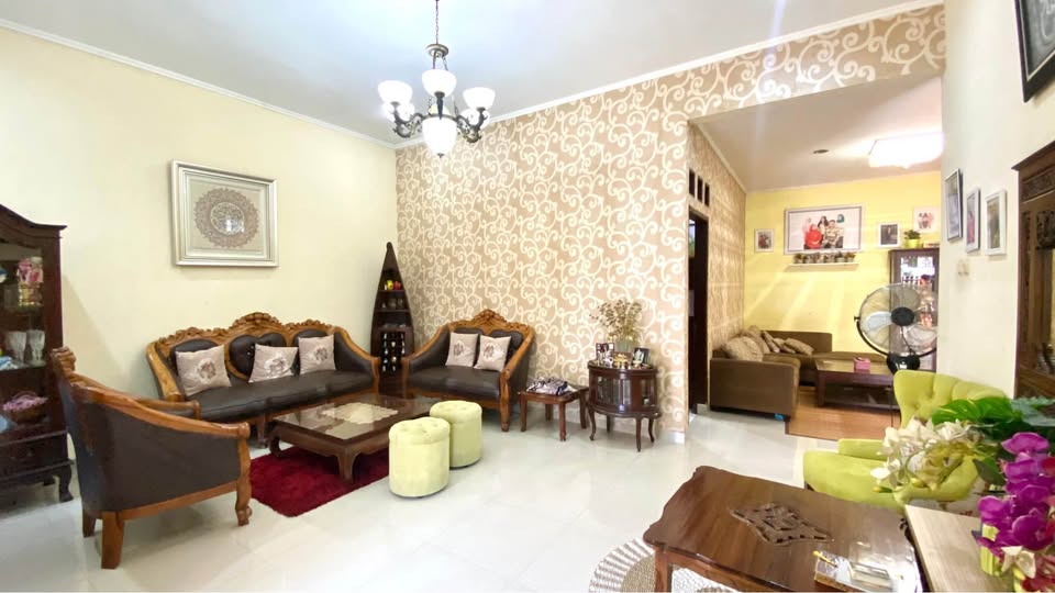 Dijual rumah komplek Departemen Agama di Bambu Apus, Pamulang