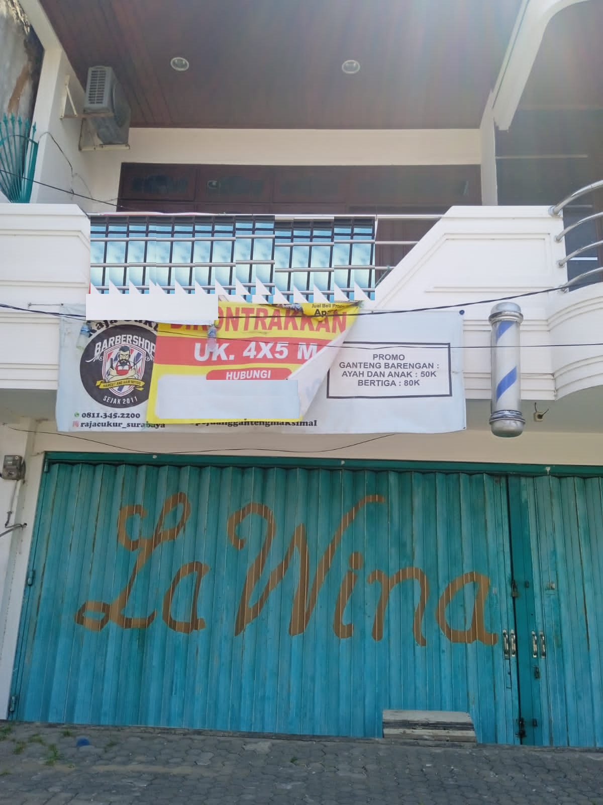 ruko disewakan manukan lor surabaya