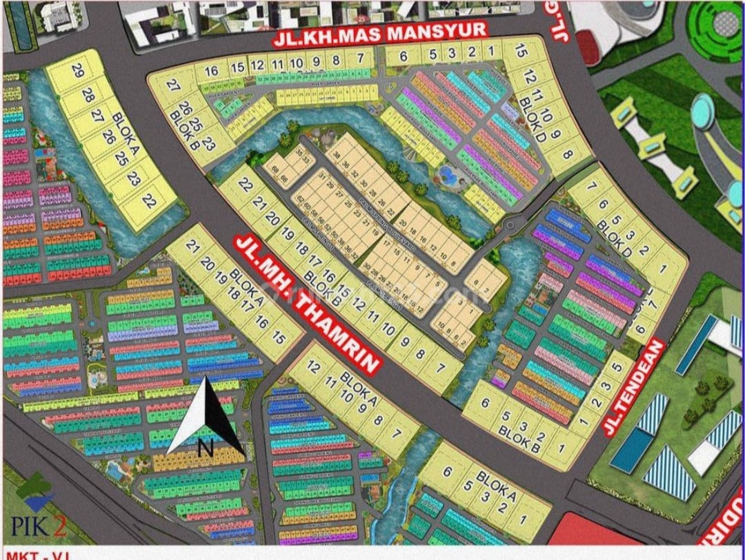 Dijual Kavling Komersial BIG BOX di Jln. MH. Thamrin, PIK 2