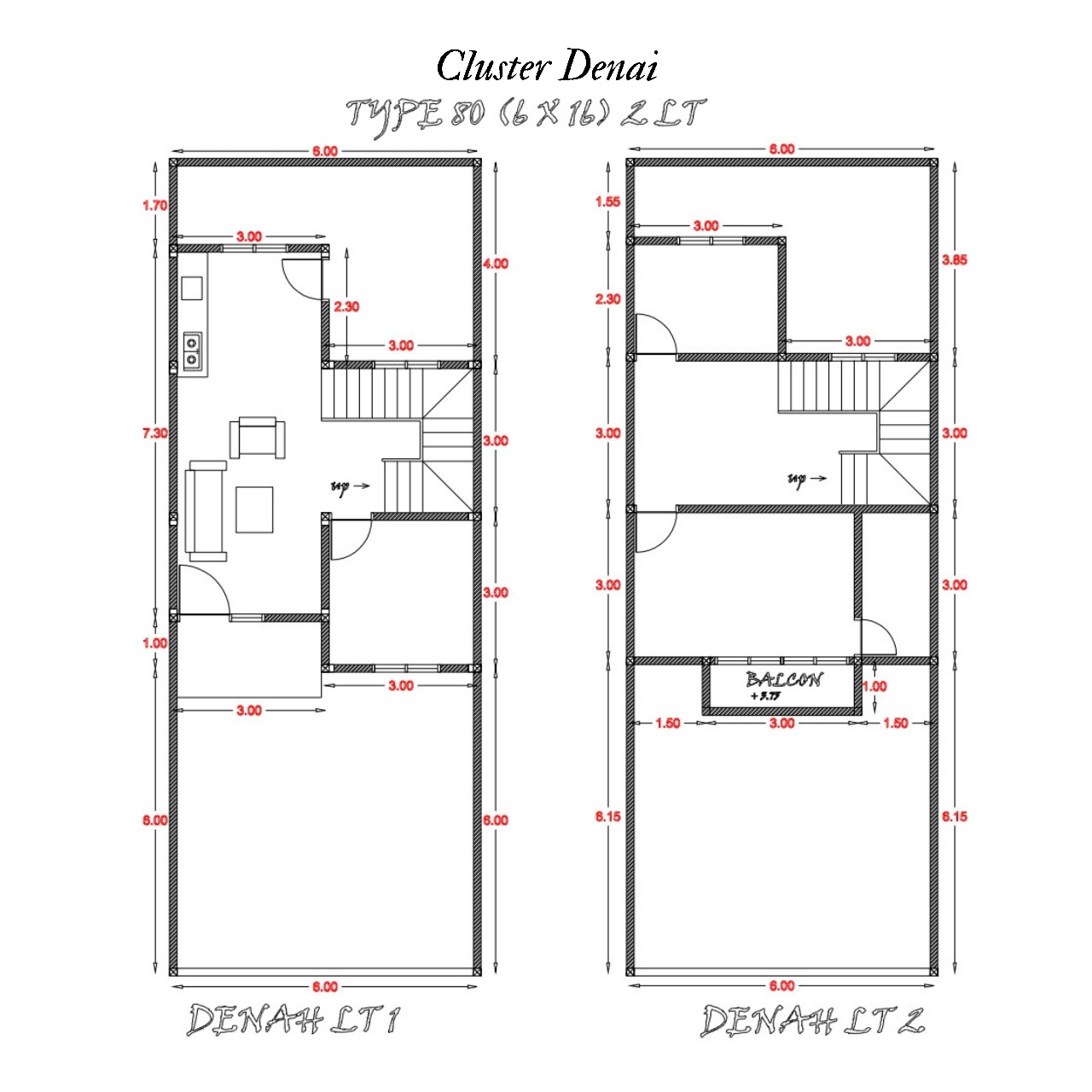 Rumah 2 lantai paling murah dipanglima denai