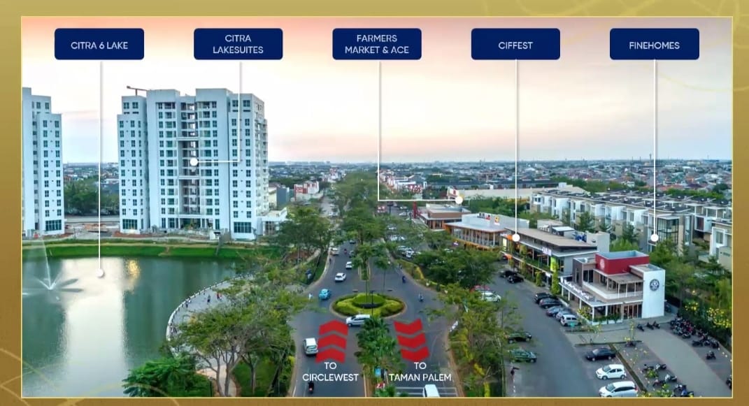 Dijual Kavling di Citra 6, Citra FineHomes, Jakarta Barat