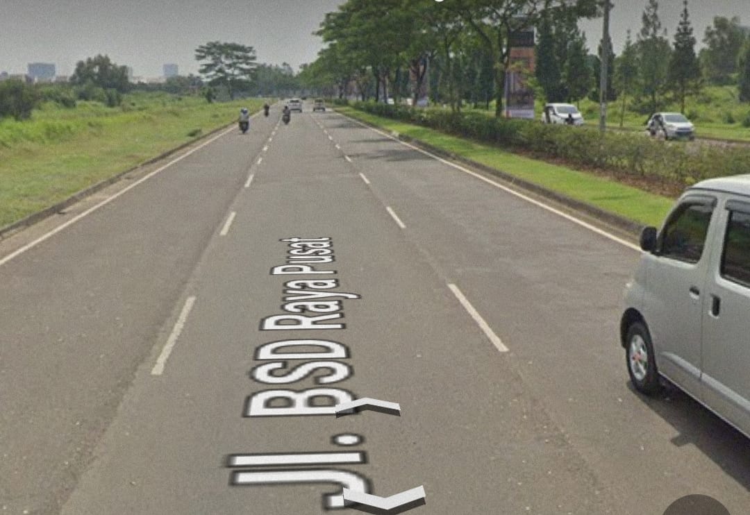 Dijual Kavling Komersial West Village,Jl BSD Raya Pusat,BSD City