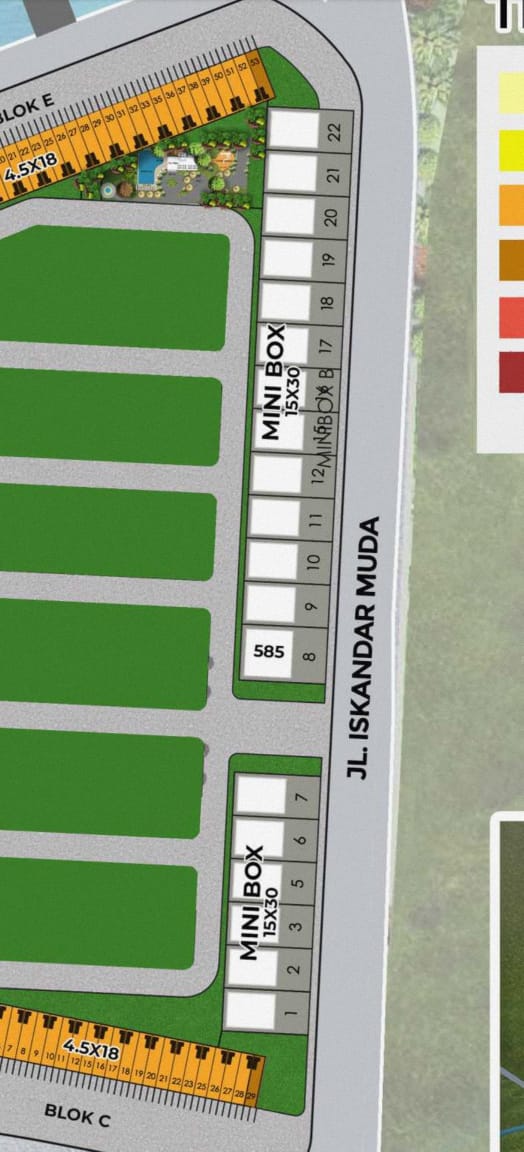Dijual Kavling Komersial Mega Kuningan, Mini Box, PIK 2