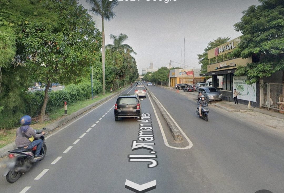 Dijual Tanah di Jl. Taman Aries, Kembangan, Jakarta Pusat