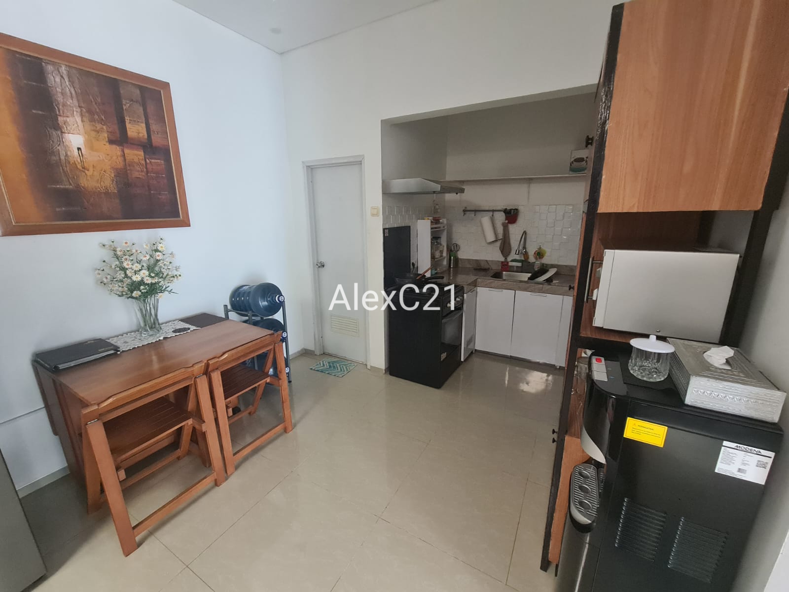 Dijual Rumah Cluster Semifurnished di Golden City, Teluk Pucung