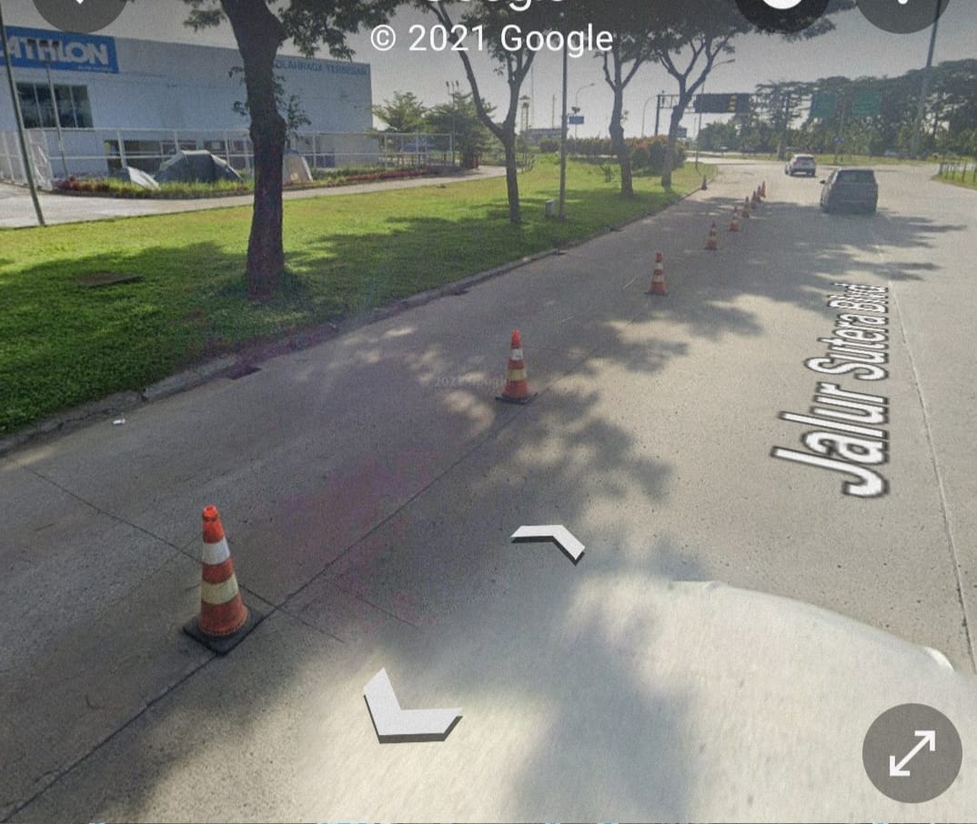 Dijual Kavling Komersial di Jalur Sutera Boulevard, Alam Sutera