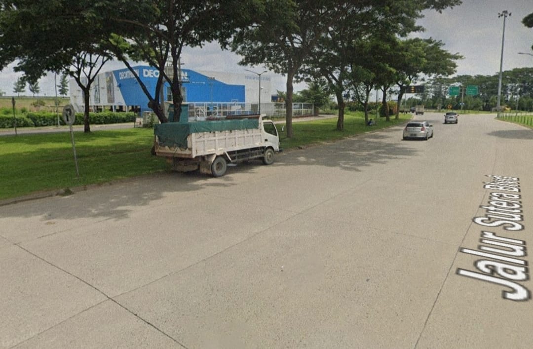 Dijual Kavling Komersial Alam Sutera Jl. Jalur Sutera Boulevard