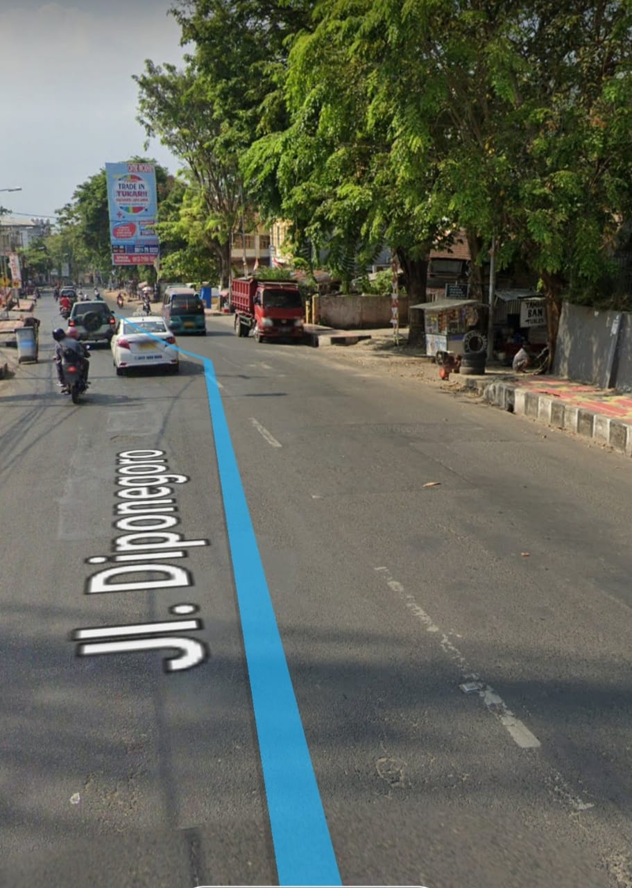Turun Harga, Dijual Cepat Tanah Jl. Diponegoro, Bandar Lampung