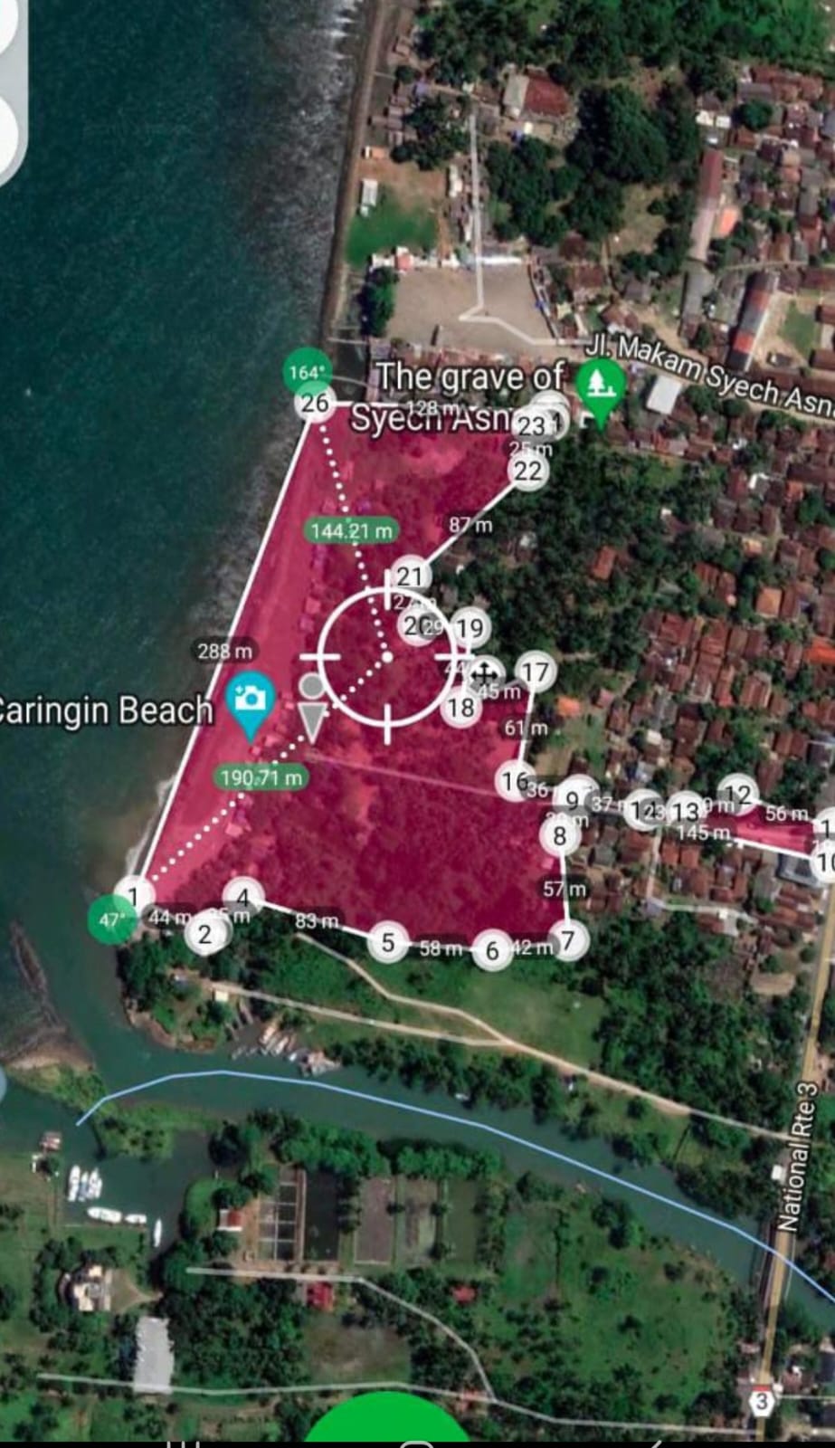Dijual Tanah di Caringin, Kec. Labuan, Kab. Pandeglang, Caringin