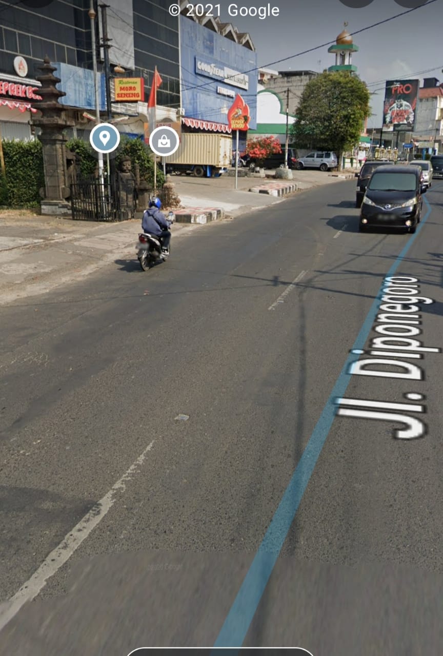 Turun Harga, Dijual Cepat Tanah Jl. Diponegoro, Bandar Lampung