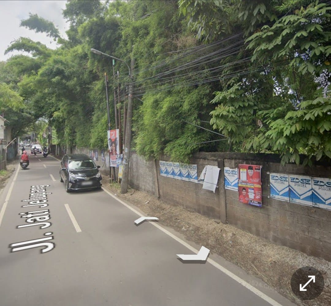 Dijual Tanah Jl. Jati Jelupang, Pondok Jagung, Tangerang Selatan