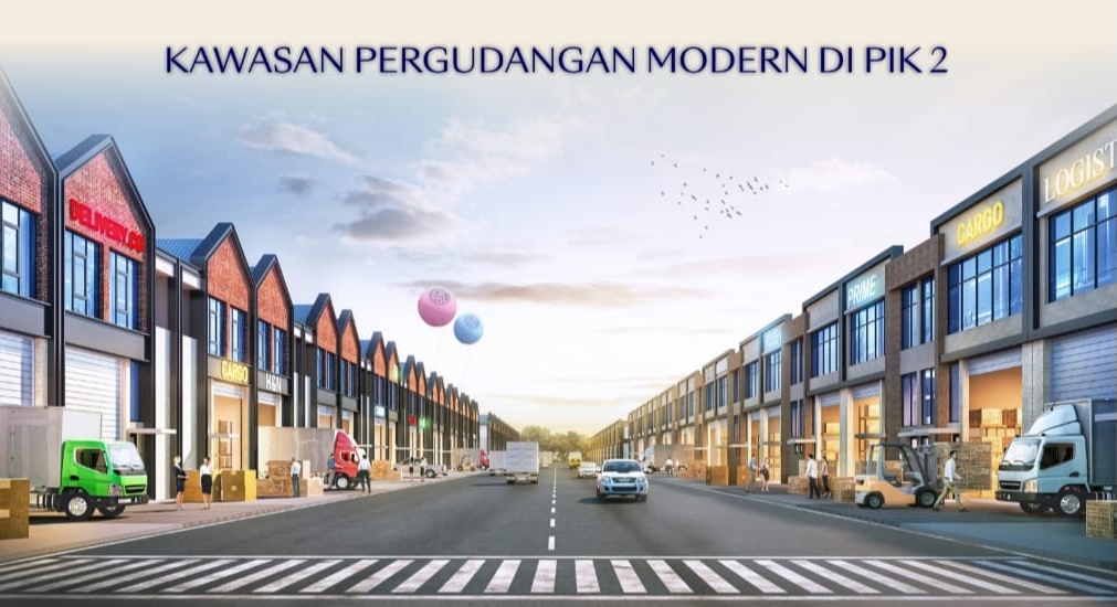 Dijual Rugi Gudang Bizpark PIK 2