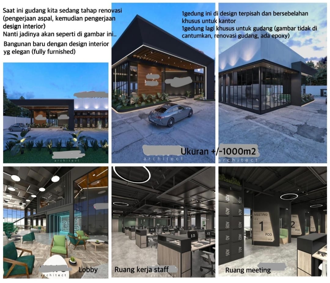 Dijual Gudang Jl.Kapuk Kamal Raya,Kel.Kamal Muara,Jakarta Utara