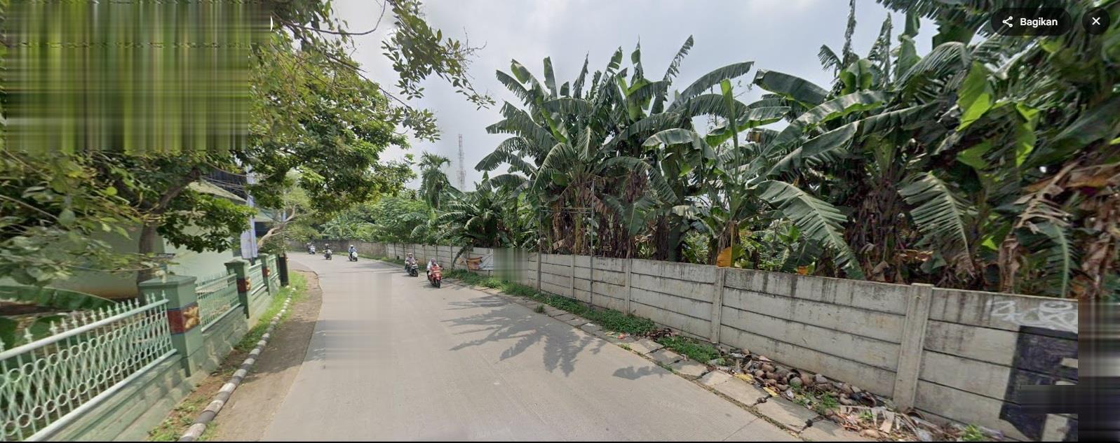 Dijual tanah komersil 6700m2 di Bintaro, Pondok Betung, Pd. Aren