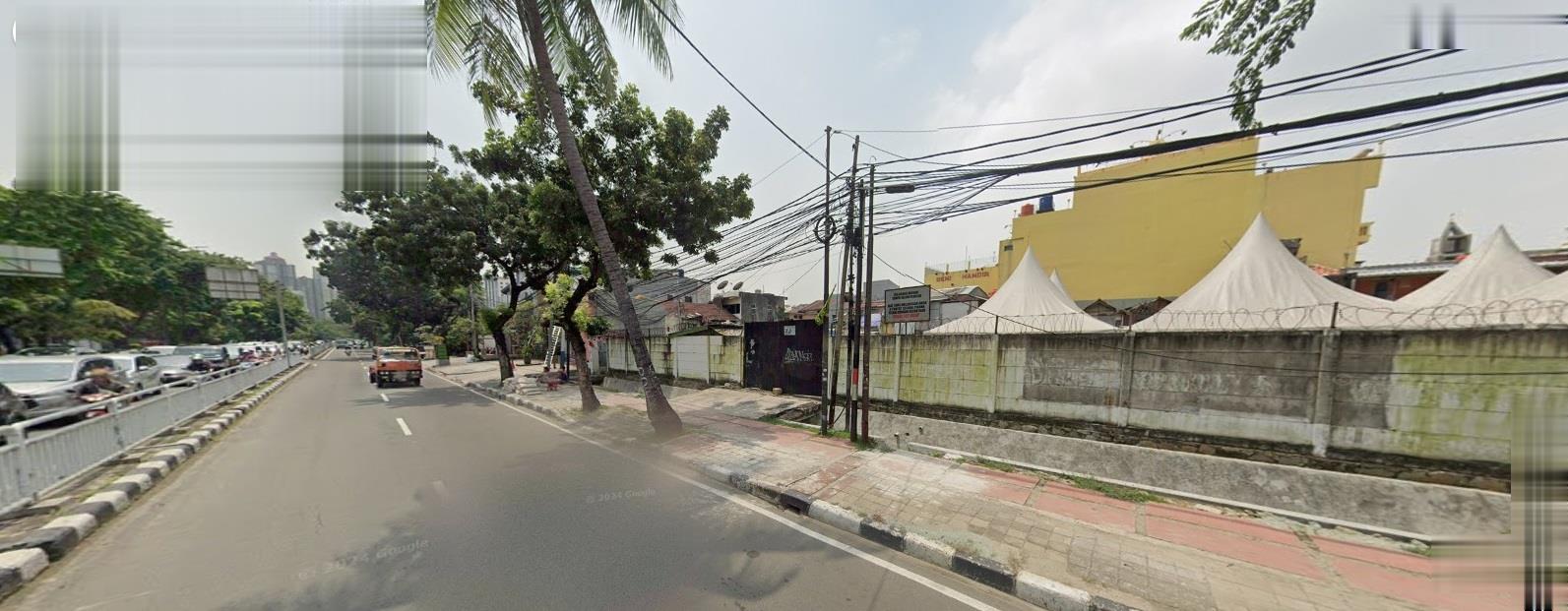 Dijual tanah Komersil 1854m2 di Kemayoran, Gunung Sahari Selatan