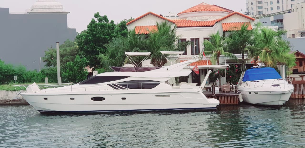 Dijual/Disewa rumah bisa parkir yatch pribadi di Pantai Mutiara