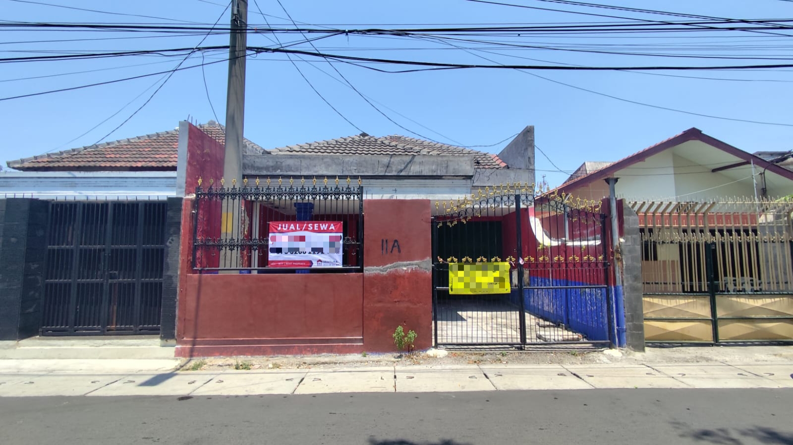 rumah disewakan jalan rangkah surabaya