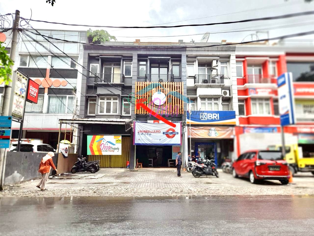 RUKO DI JALAN UTAMA PULO RIBUNG GALAXY DI DEPAN KECAMATAN