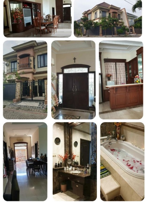 rumah dijual galaxy bumi permai araya 2 surabaya