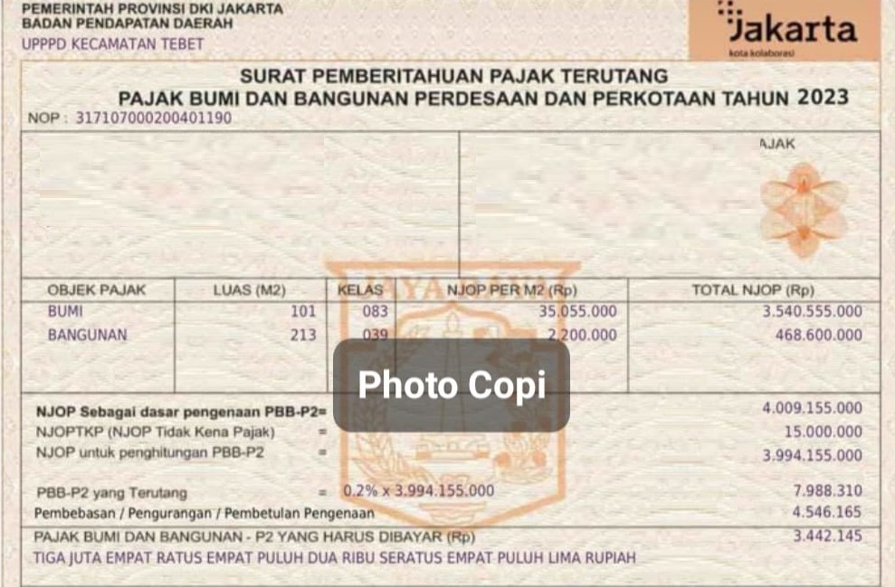 Jual ruko gandeng di Tebet Barat, Jakarta Selatan