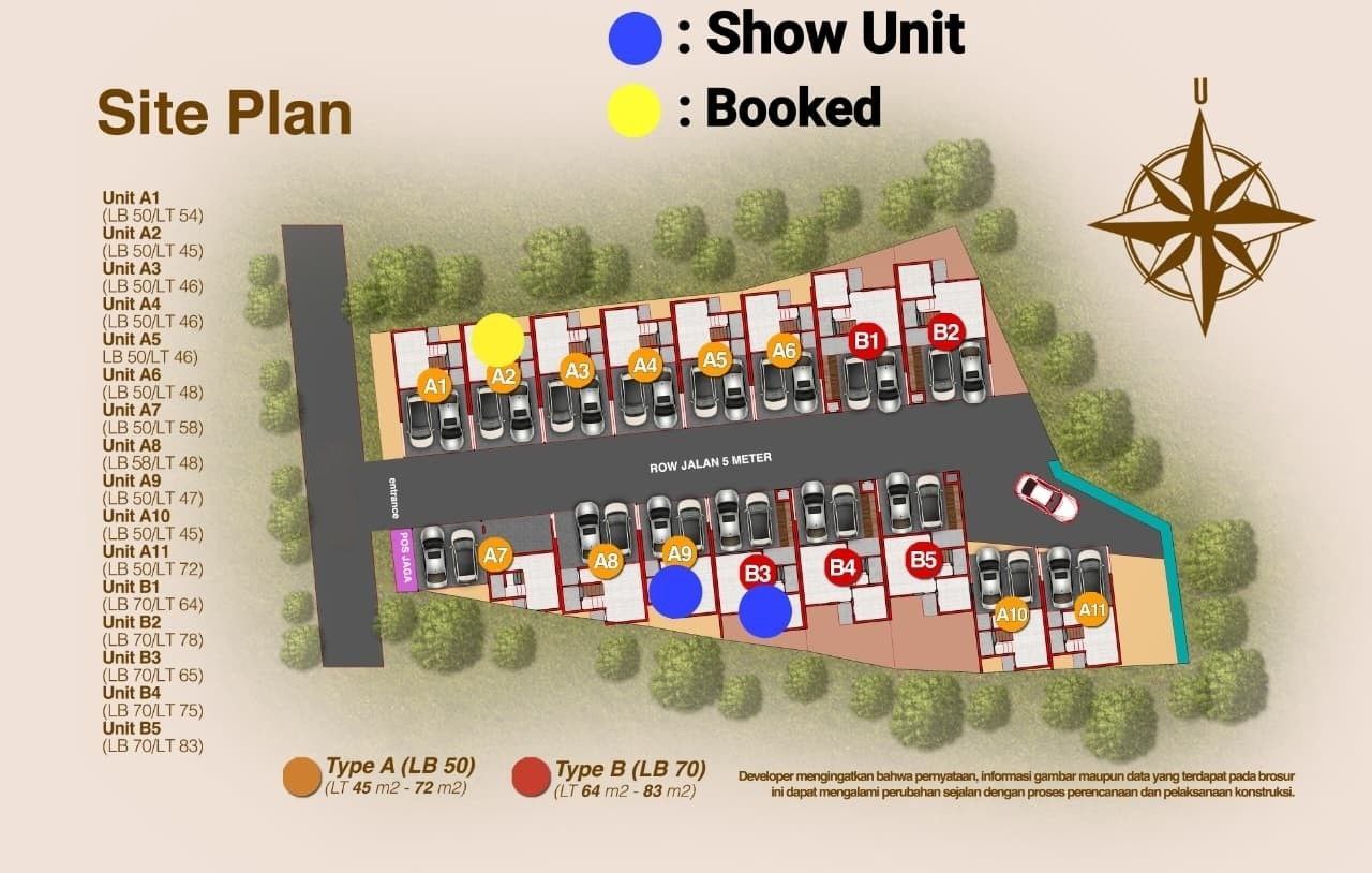 Rumah 2lantai di Limo dekat stasiun Depok