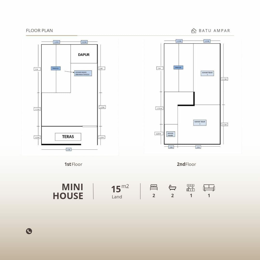 Rumah 300jutaan 2lantai di Kramat Jati Jakarta Timur