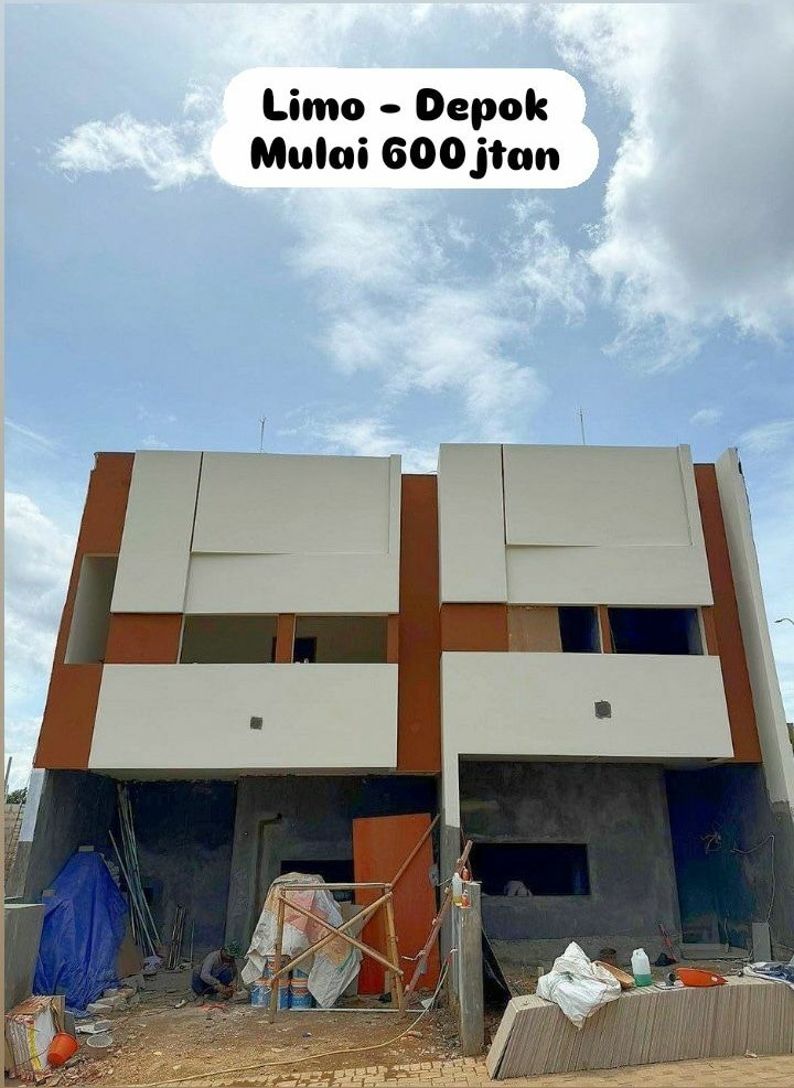 Rumah 2lantai di Limo dekat stasiun Depok