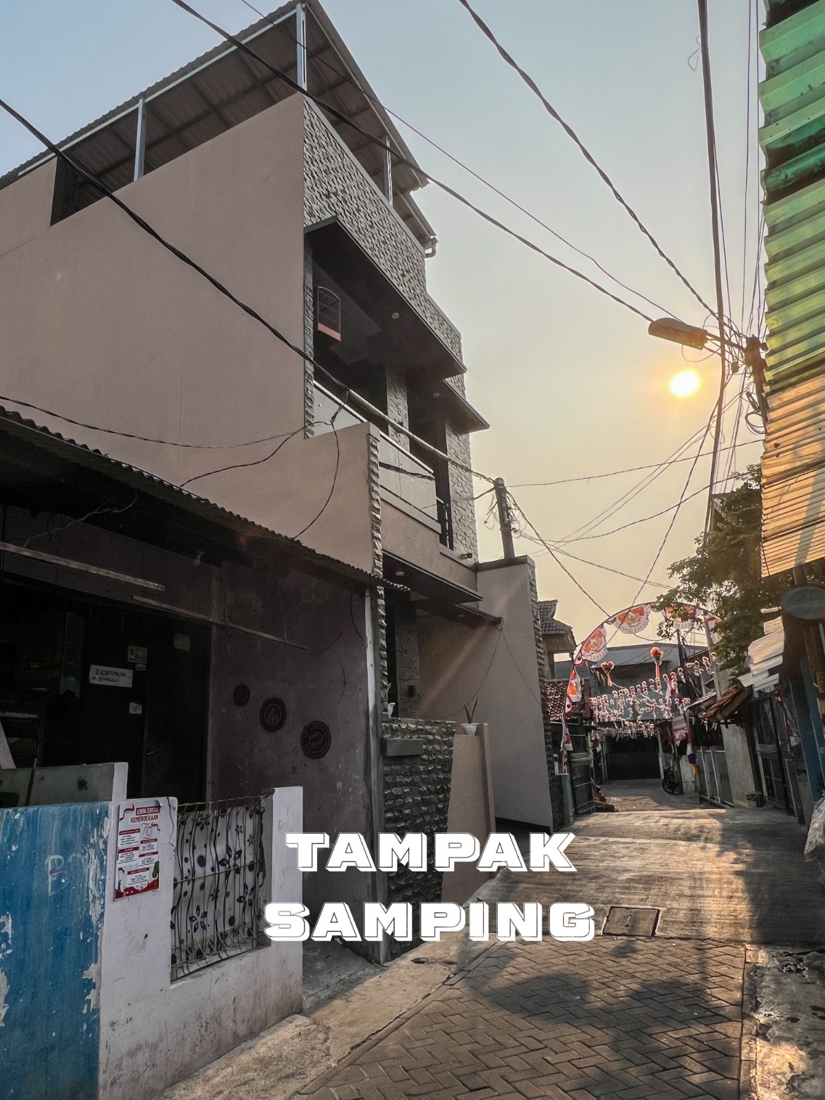 Jual rugi rumah kampung di area Ciledug, Larangan Utara