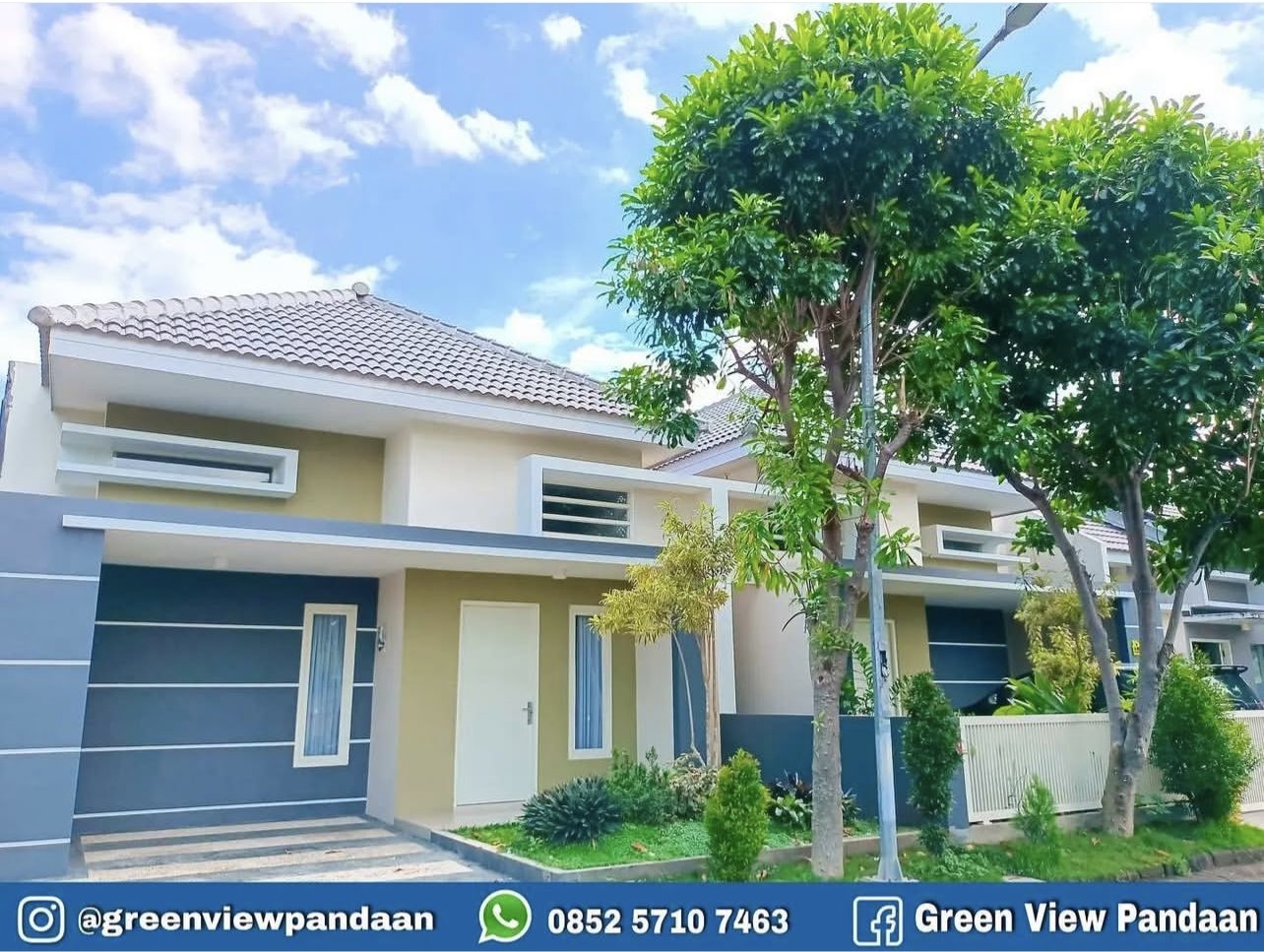 Rumah Minimalis 3 Kamar Tidur di Green View Regency Pandaan