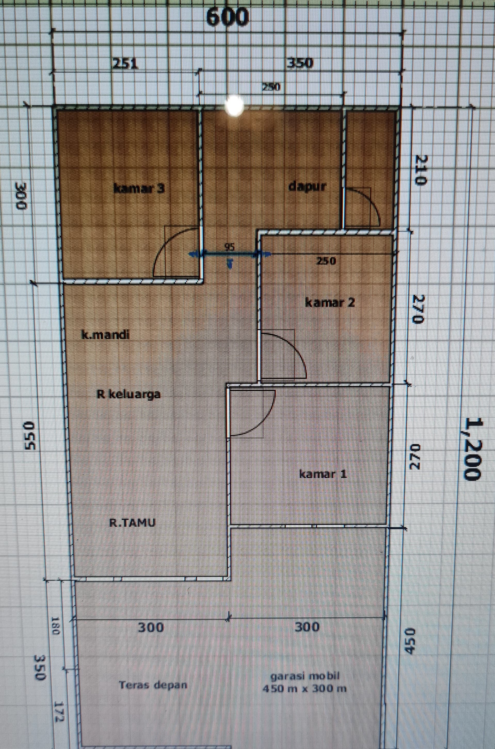 Rumah Bagus dan Murah Cash Keras dekat stasiun KA Cibinong