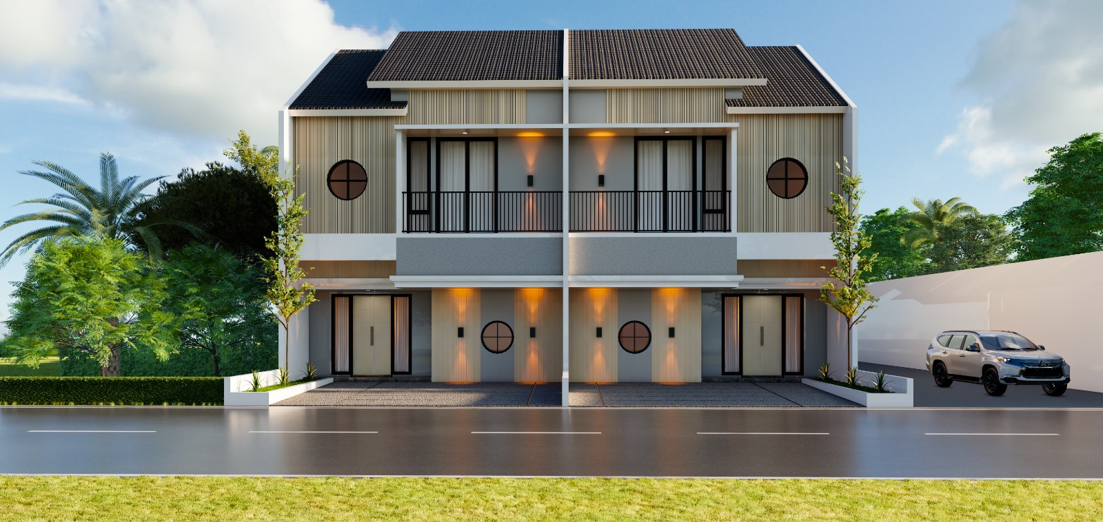 Hunian 2 lantai kualitas terbaik dikawasan Medan denai