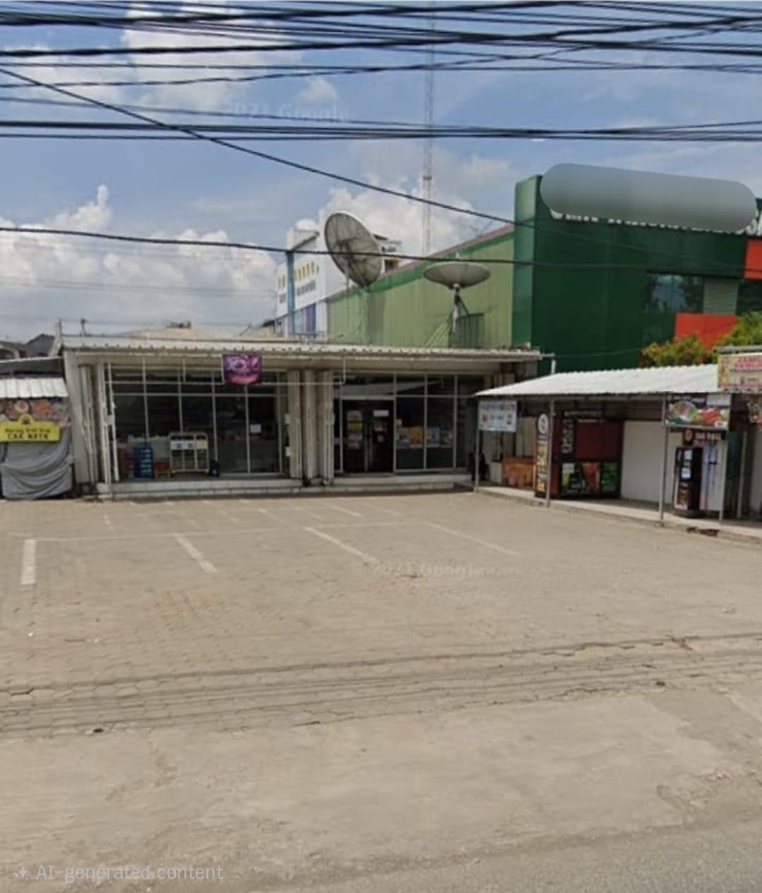 Disewa bangunan ex indomaret di Bekasi Utara