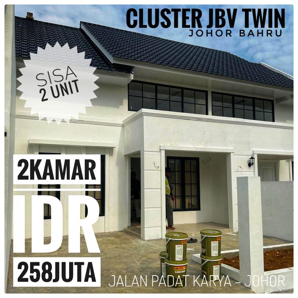 Hunian murah 200 jt-an dikawasan johor