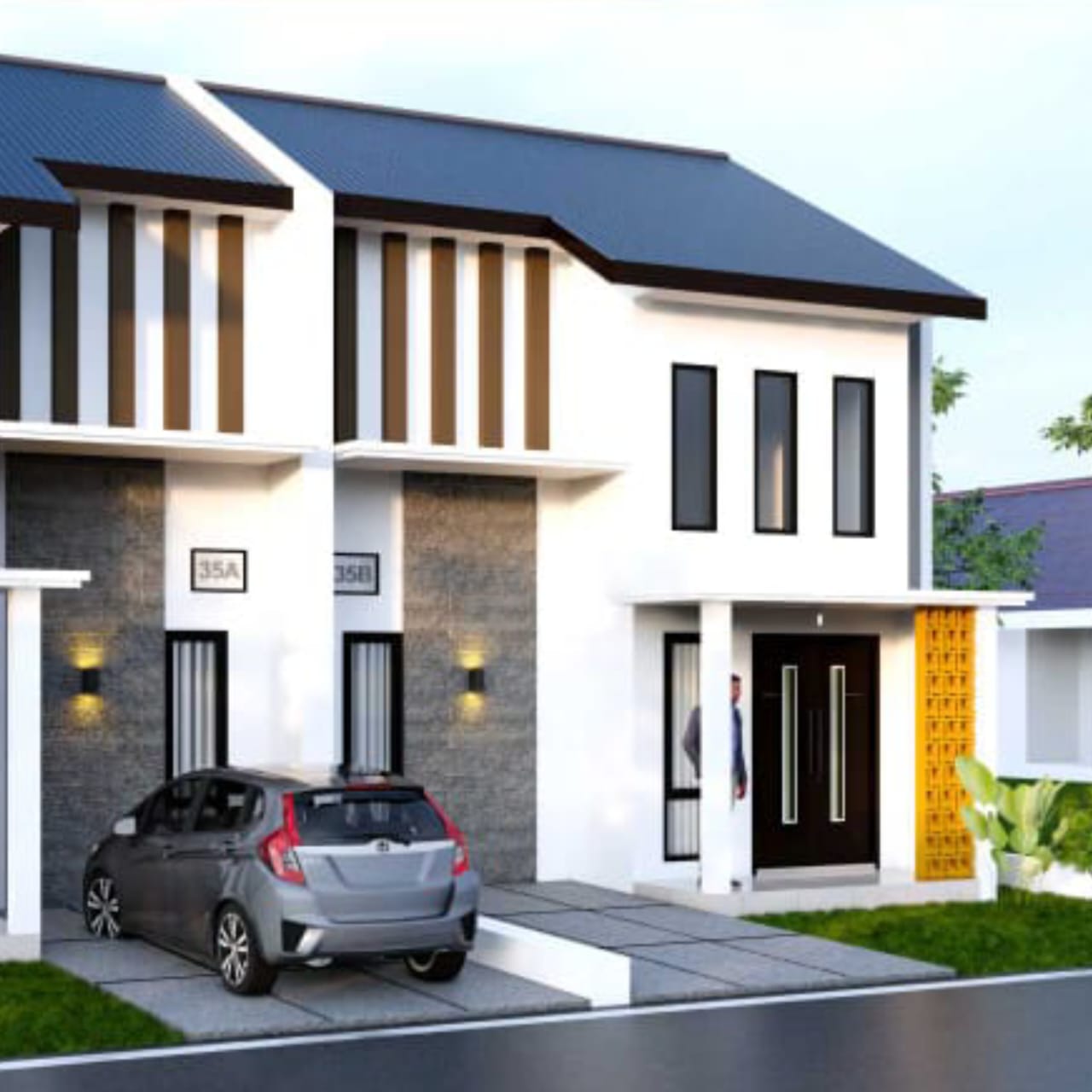 Hunian baru dekat asrama haji type mezanine dimedan johor